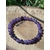 Bracelet améthyste 6 mm sur bois naturel, perles violettes en pierre naturelle pour sagesse, protection et élévation spirituelle
