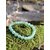 Bracelet aventurine verte 6 mm sur mousse naturelle en Bretagne, perles vertes en pierre naturelle pour apaisement émotionnel et harmonie du cœur.