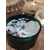 bougie cire de soja parfum rose du maroc décor bois quartz rose brut douceur et apaisement émotionnel
