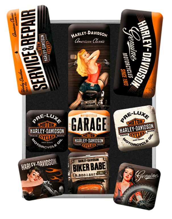 magnets-vintage-harley-moto-garage
