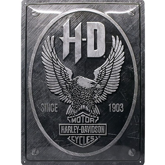 plaque-harley-davidson-1903-eagle-vintage-retro