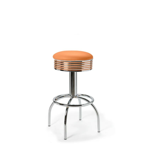 tabouret-retro-chrome-comet-77-orange