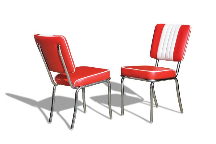 chaise-retro-rouge