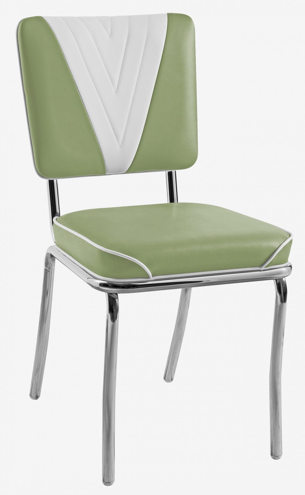 chaise de cuisine vintage Lexington vert pistache