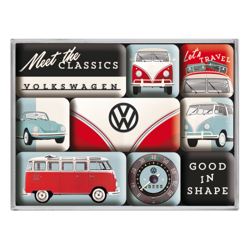 magnets volkswagen combi coccinelle