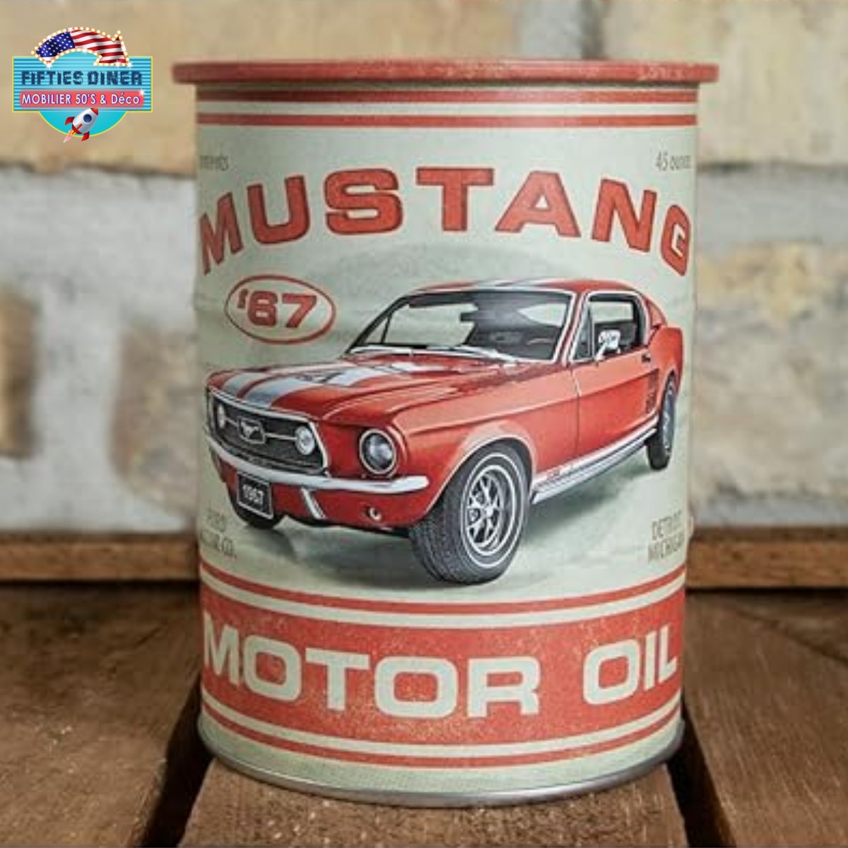 tirelire ford mustang 1967 motor oil