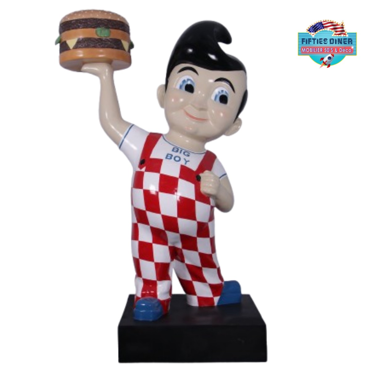 statue en résine américaine Big Boy