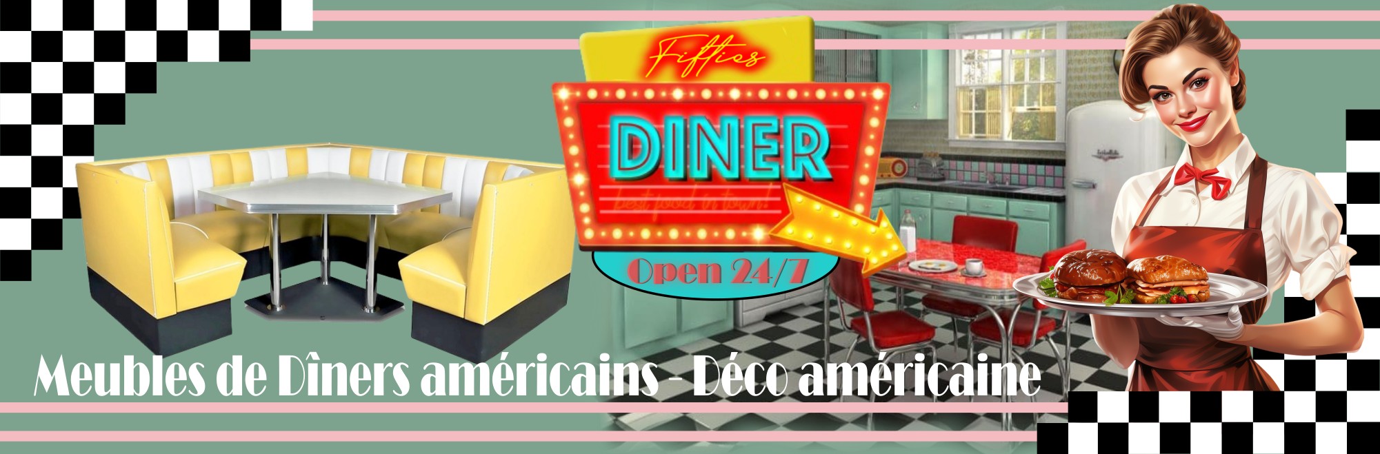 Fifties Diner votre boutique de mobilier américain rétro