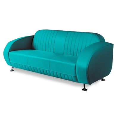 canape-retro-vinyle-vert-petrole-waverly