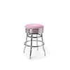 tabouret de bar pivotant chromé Palace 66WP rose lilas