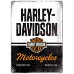 plaque-metal-harley-motorcycles