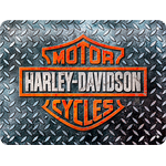 plaque-metal-harley-logo
