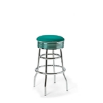 tabouret-de-bar-palace-77wp-vert-petrol-chrome
