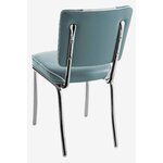 chaise de cuisine vintage Lexington chromée