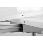 table de cuisine vintage extensible
