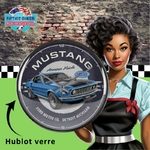 horloge murale vintage américaine ford mustang mach1 1969