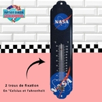 thermomètre vintage us aerospace Nasa logo
