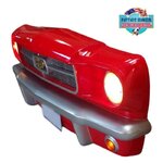 face avant ford mustang 1965 murale