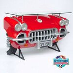 bar chevrolet corvette en résine 60s