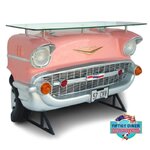bar chevrolet Bel Air rose en résine