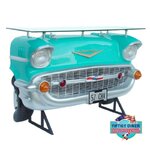 comptoir chevrolet bel air turquoise
