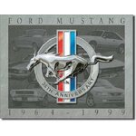 plaque métal ford mustang 35th anniversary 1999 30x40cm