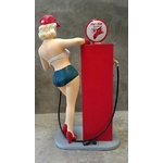 stop-trottoir pompiste pin-up