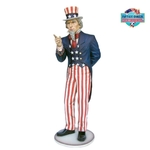 statue américaine en résine uncle Sam