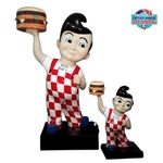 statue en résine serveur Big boy