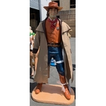 statue grandeur nature cowboy
