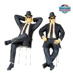 statues en résine des blues brothers