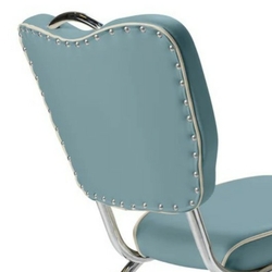 dossier de chaise Bel Air rétro