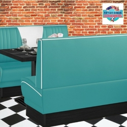 banquettes américaines rétro 60's pour salle à manger