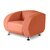canape-retro-delucas-orange-50-s