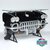 comptoir de bar chevrolet corvette noire vintage