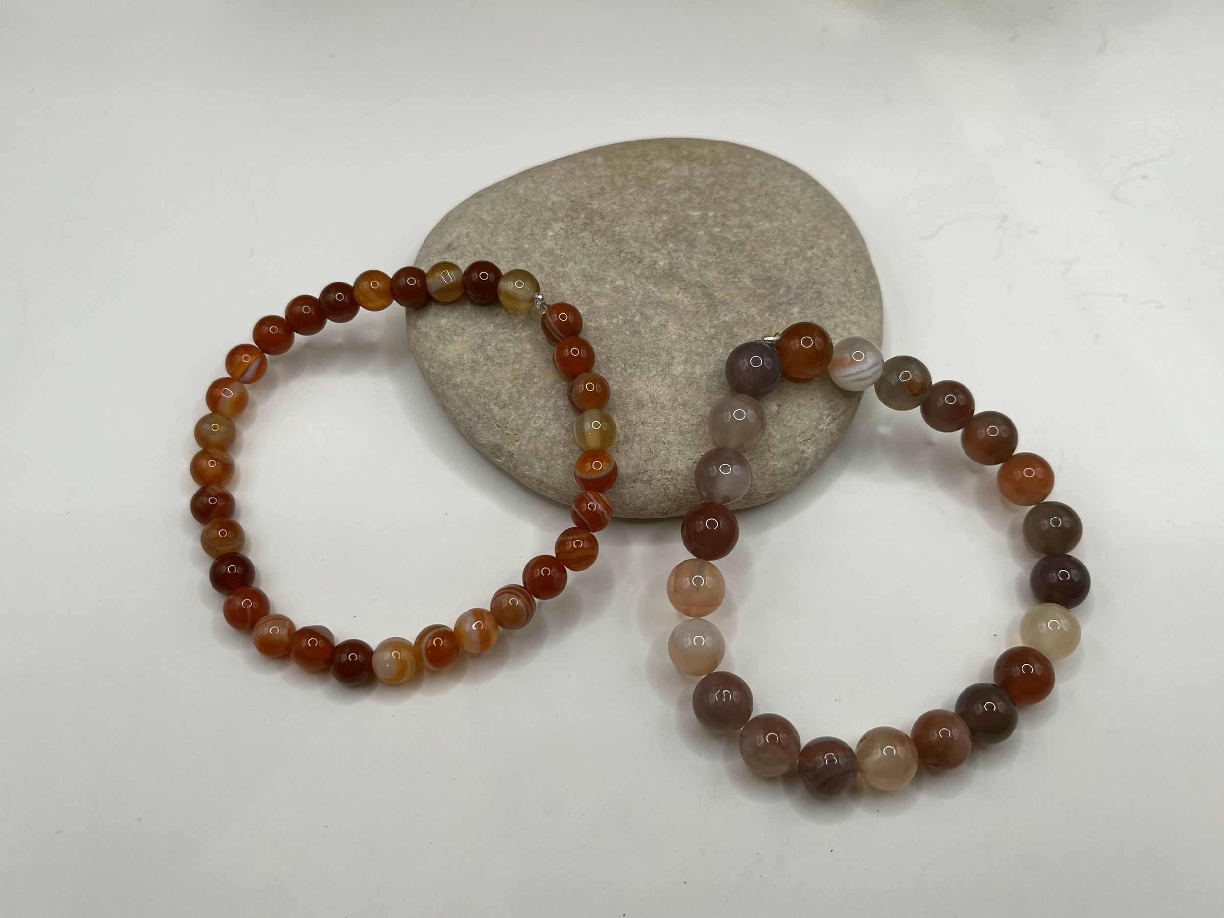 Agate Botswana Rouge