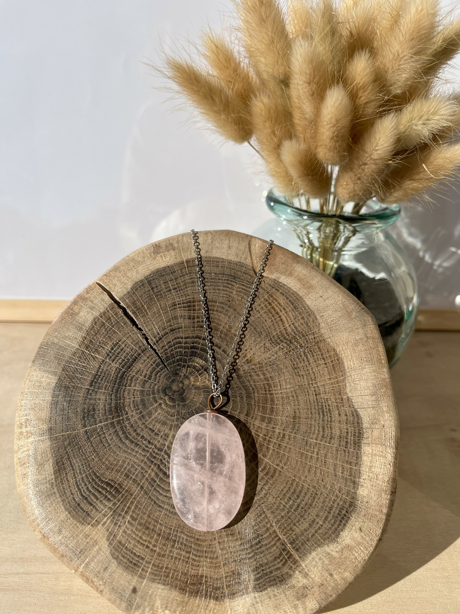 quartz rose gros