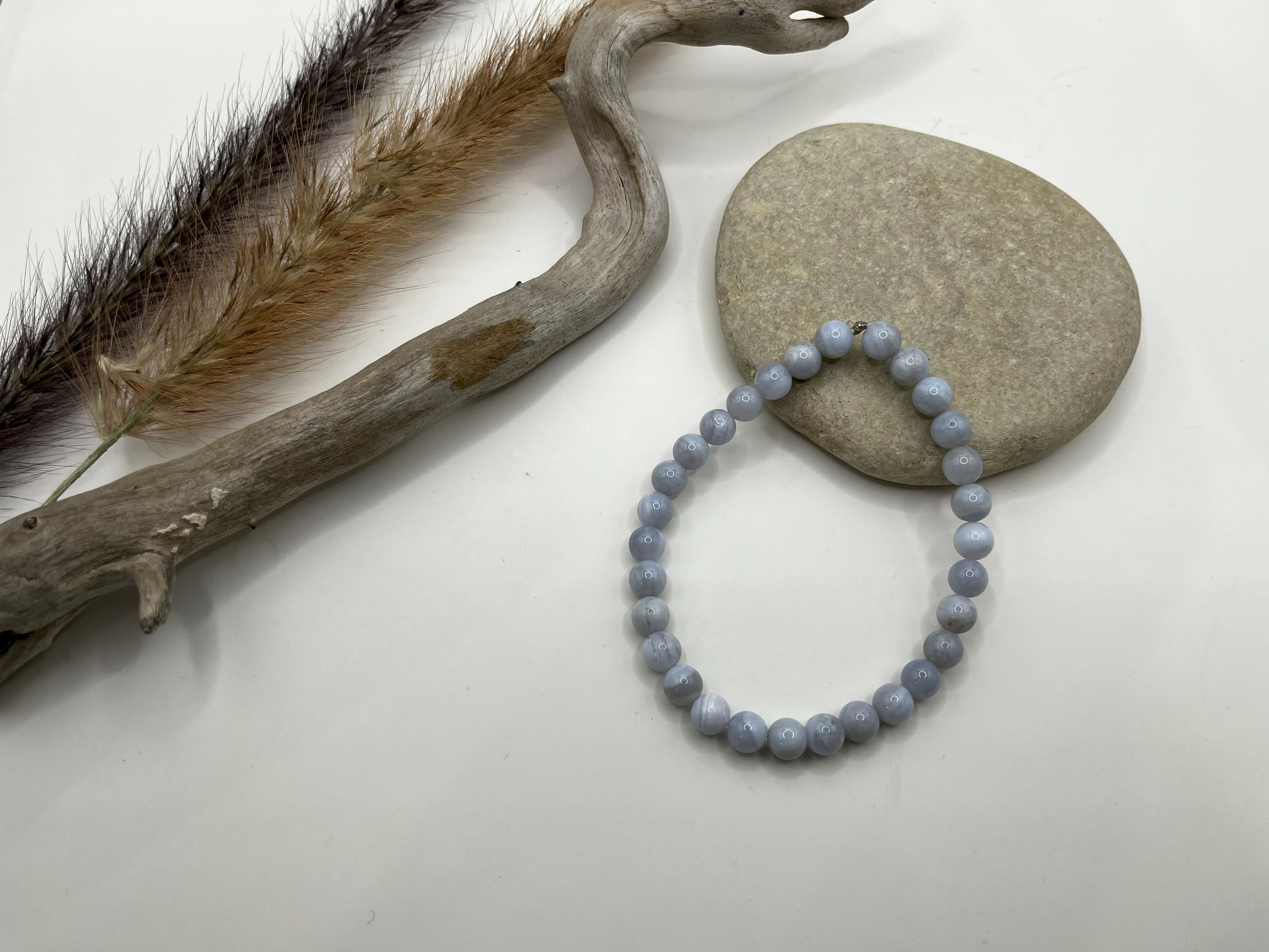 Calcédoine bleue du Malawie