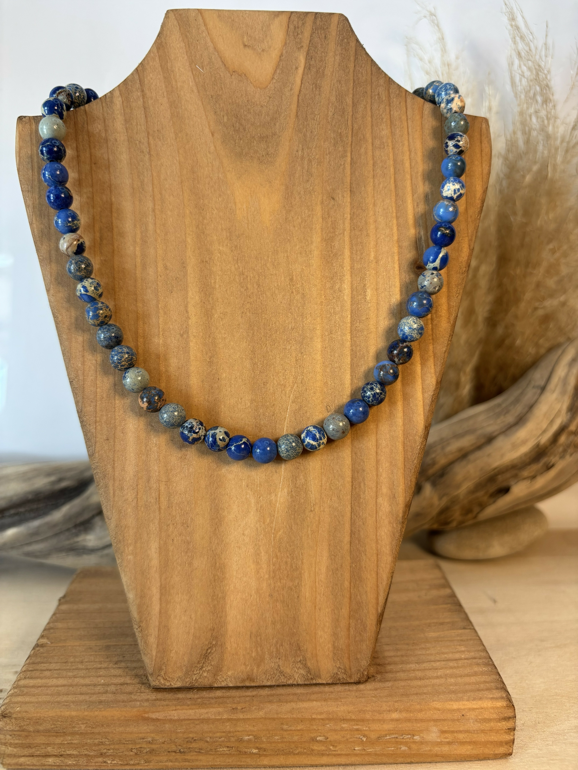 jaspe bleu