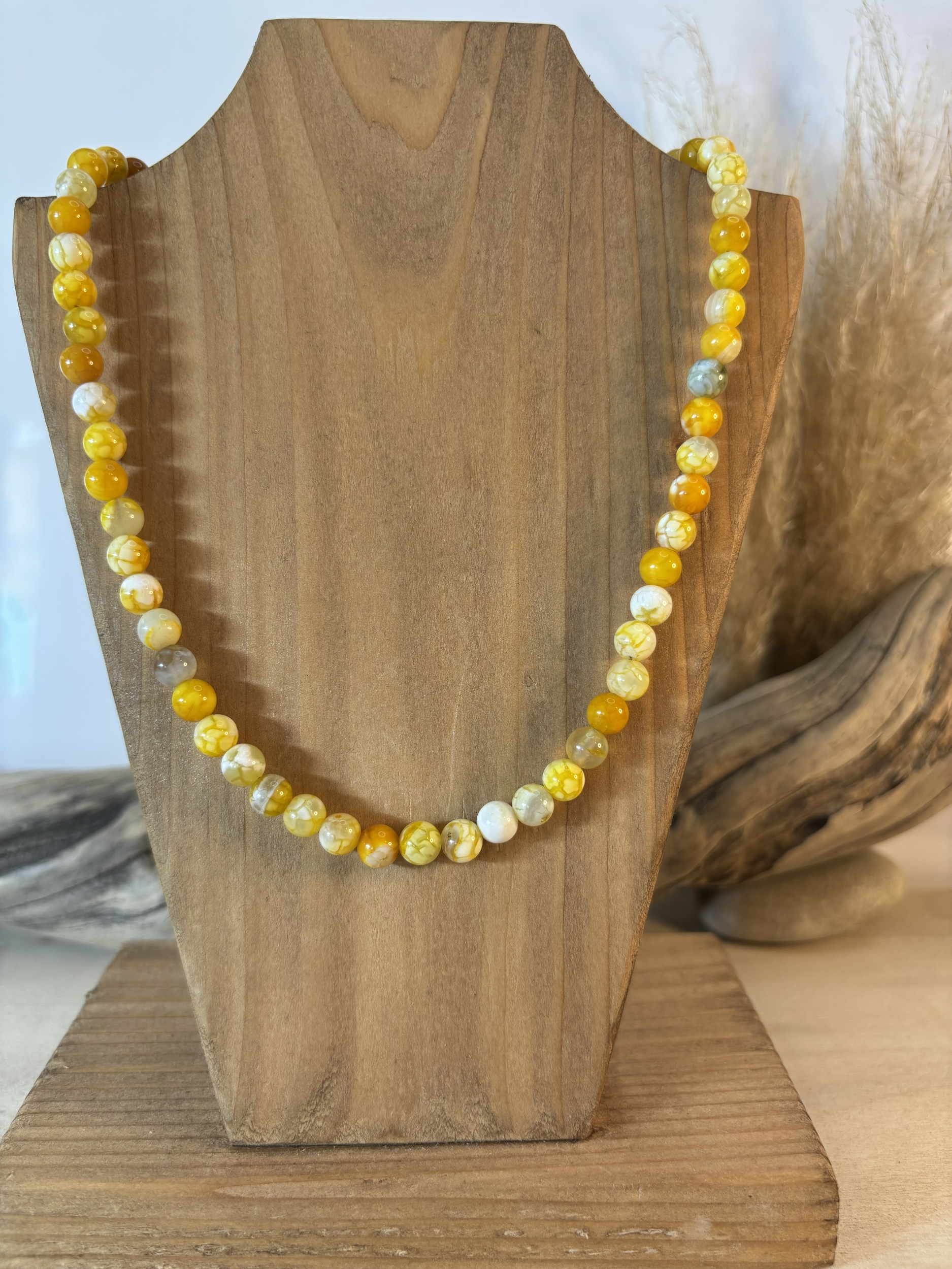 agate jaune agrume