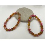Agate Faceté Vanilla Strawberry 3
