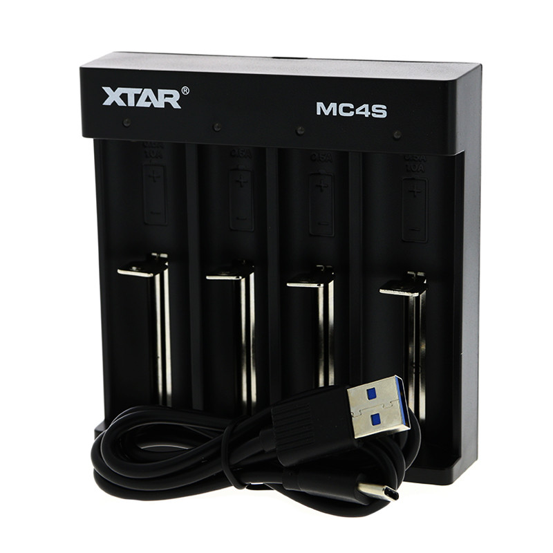 Chargeur MC4S 4 Accus - Xtar
