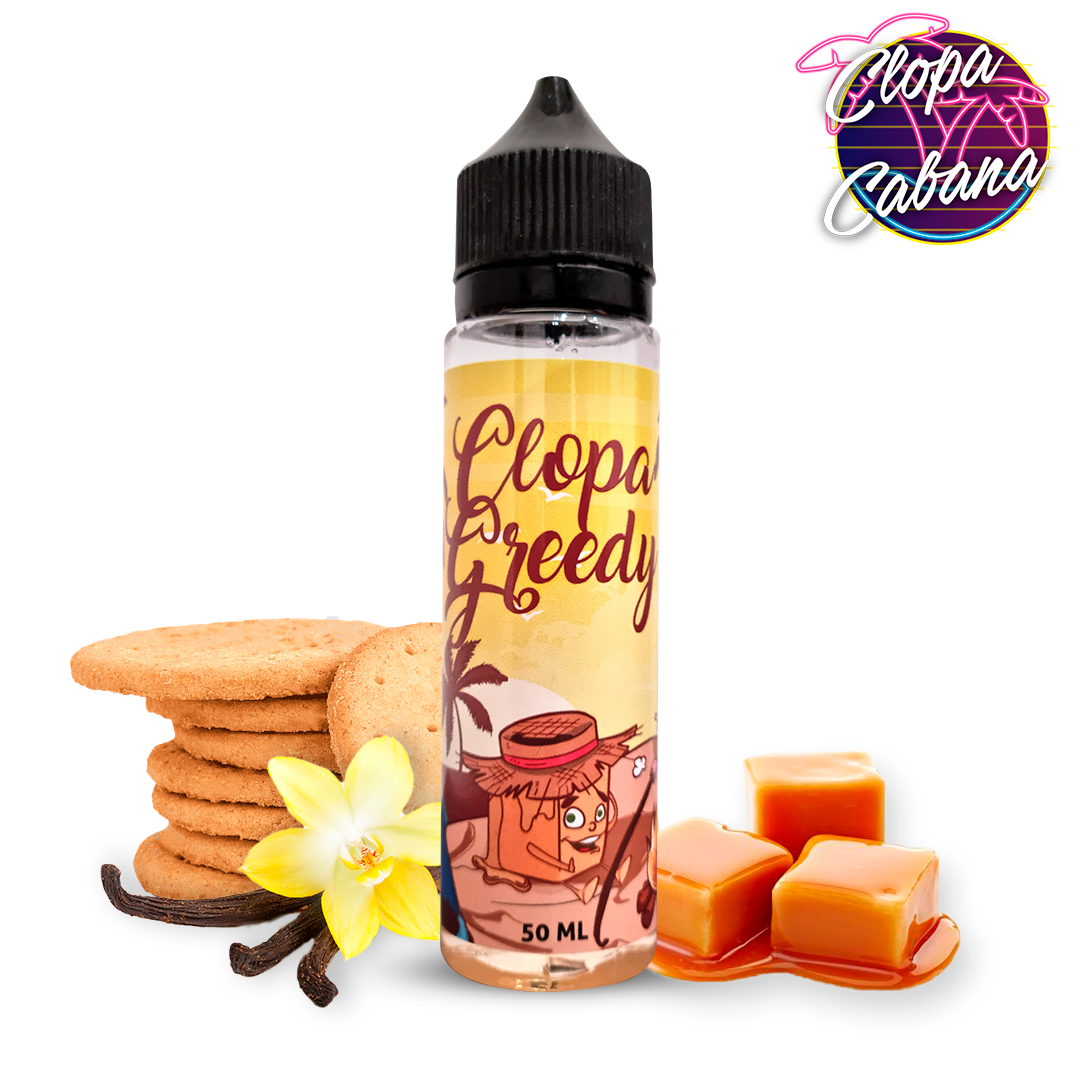 Clopa Greedy 50ml - Clopa Cabana (+1 Booster Offert !)