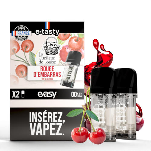 Cartouche Rouge d\'Embarras - POD EASY E.TASTY