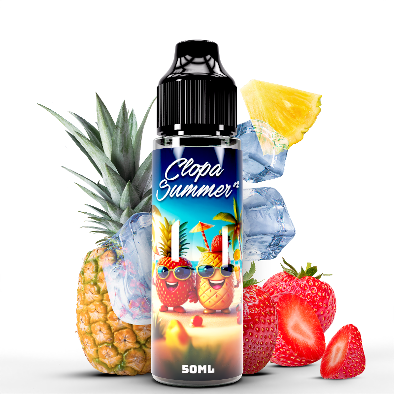 Clopa Neon 50ml - Clopa Cabana (+1 Booster Offert !) - E-liquides - Clopa  Cabana