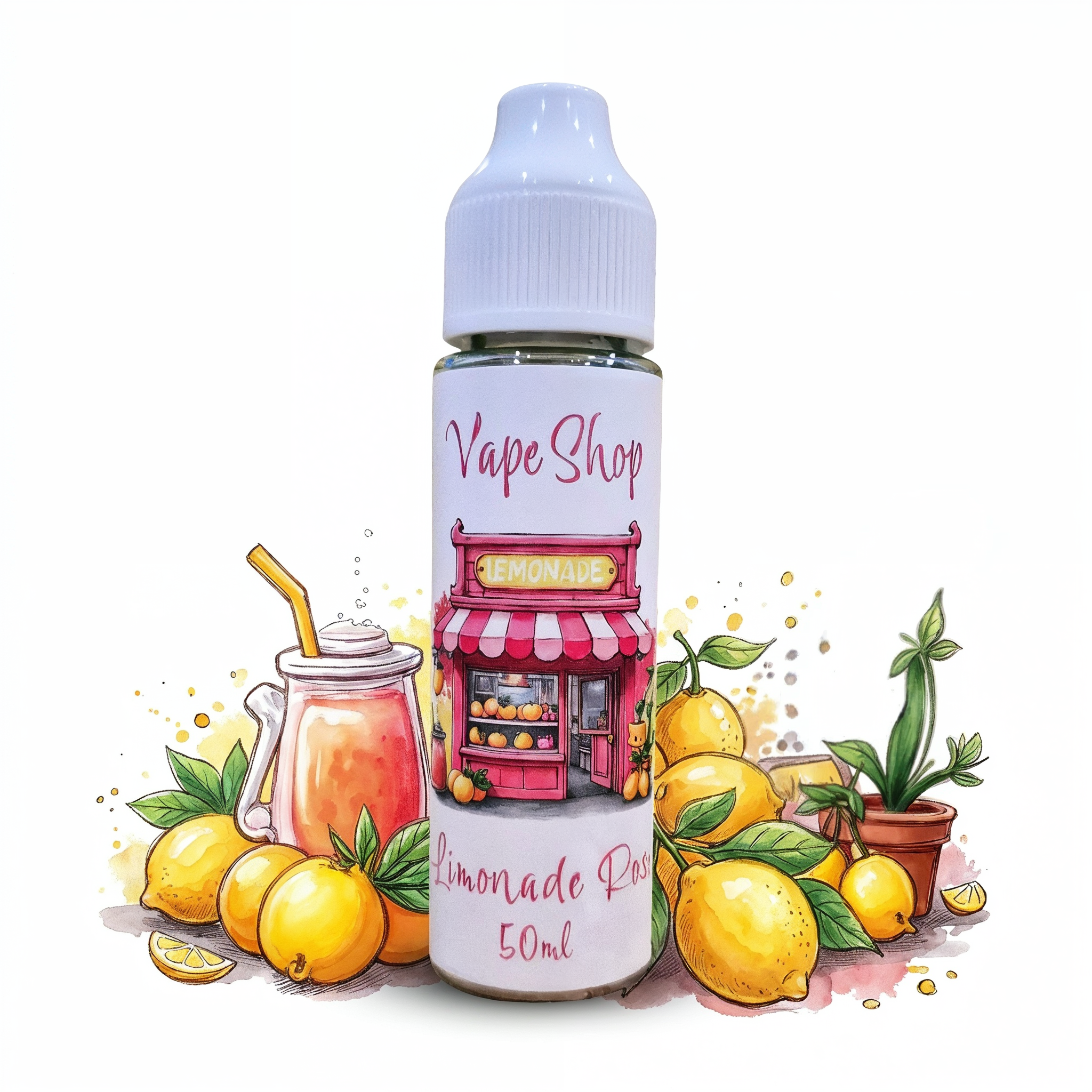 Limonade Rose 50ml - Vape Shop