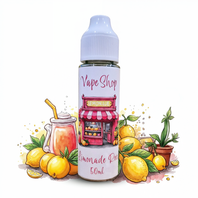 Limonade Rose Vape Shop Deco