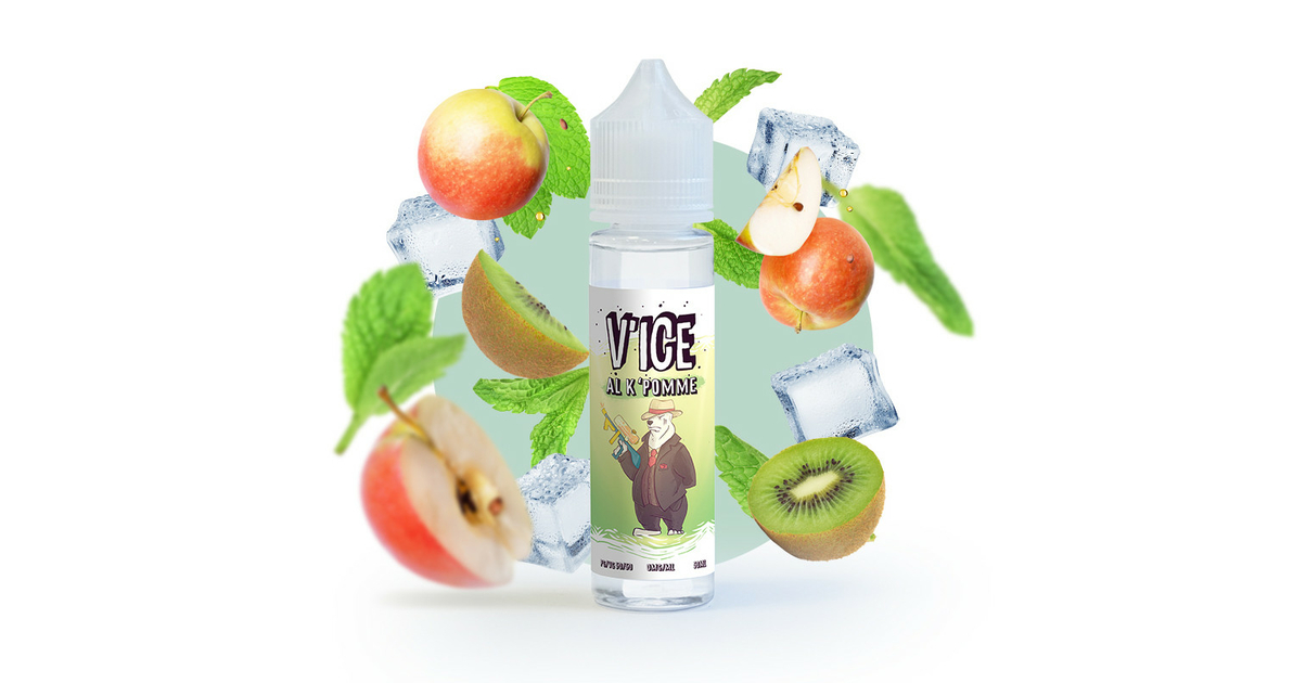 Al K'Pomme 50ml - VICE VDLV - E-liquides - Clopa Cabana