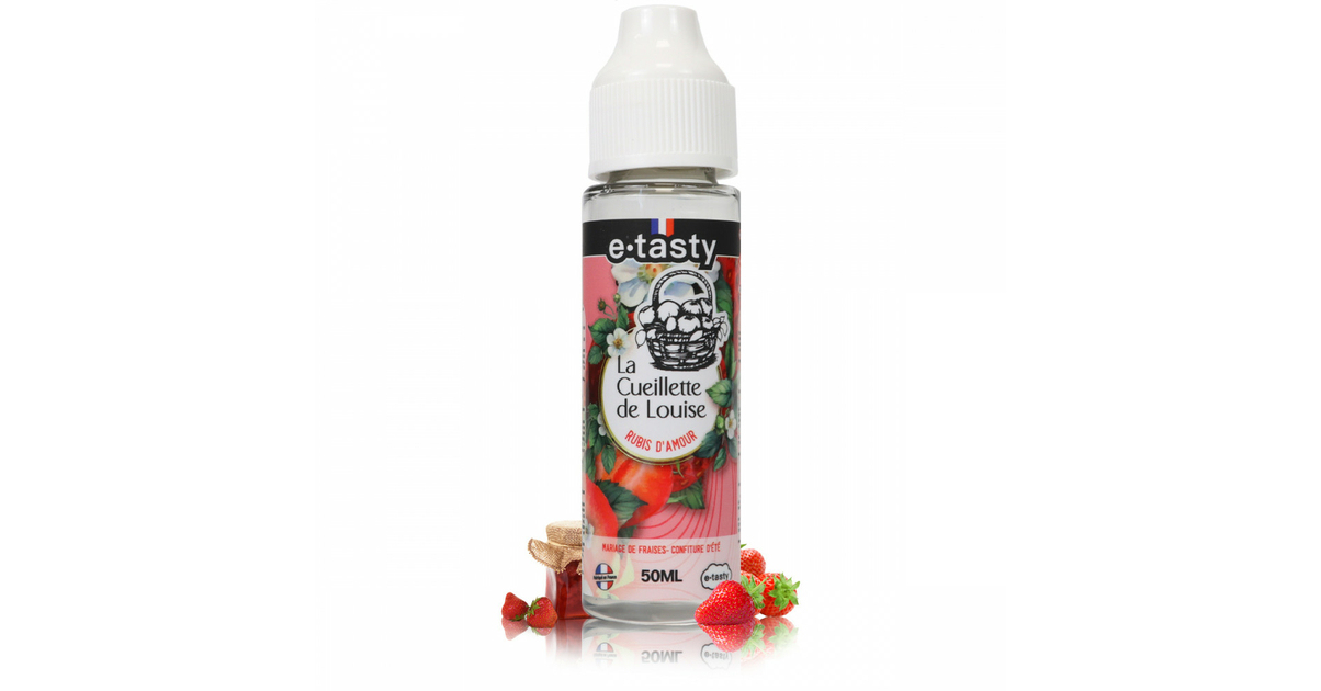 Rubis d'Amour 50ml - La Cueillette de Louise (E.Tasty) - E-liquides - Clopa  Cabana