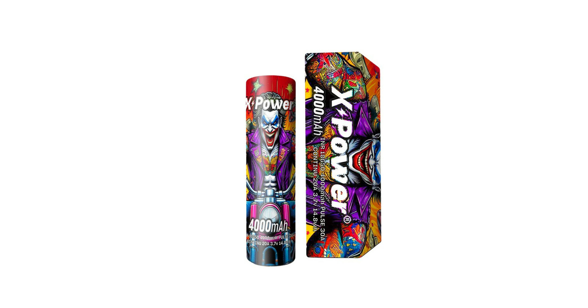 Accu 18650 4000mAh - XPower - Accus et Chargeurs d'accus - Clopa Cabana